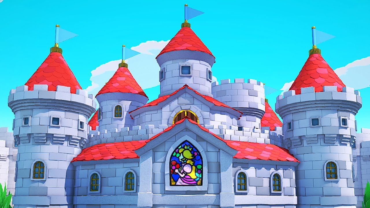 Paper mario castle