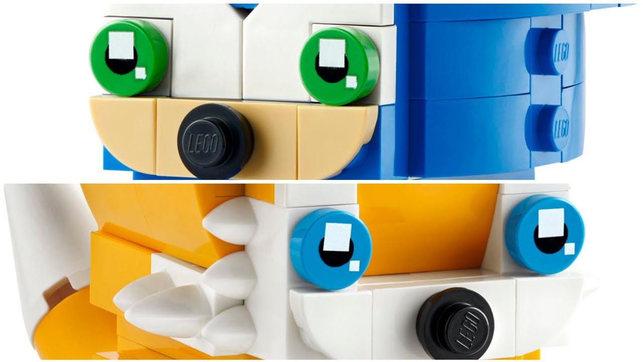 Lego Sonic the hedgehog brickheadz officially revealed!