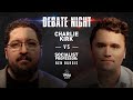 Charlie Kirk Vs. Socialist College Professor Ben Burgis