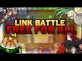 FE7 Link Arena Free For All Battle!
