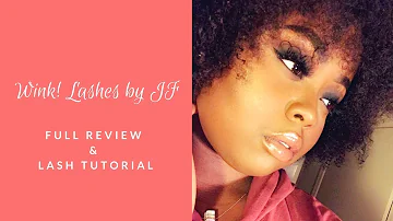 HIGHLY REQUESTED | EASY LASH TUTORIAL | WINK! LASHES REVIEW | WOC