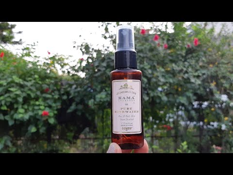 Kama Ayurveda Pure Rose Water review | world's best rose water |  bridal skin care product |