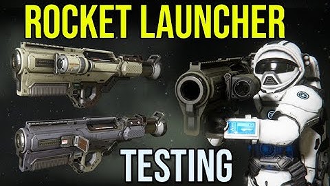 Rocket Launcher Overpowered Testing New Update - Space Engineers