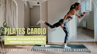 🌸 TRENING PILATES - turbo palenie kalorii - całe ciało + rozgrzewka / full body burn
