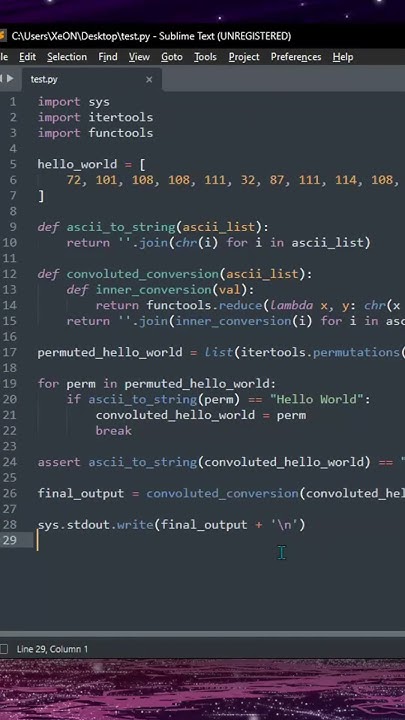 Как написать Hello World на python #shorts - YouTube