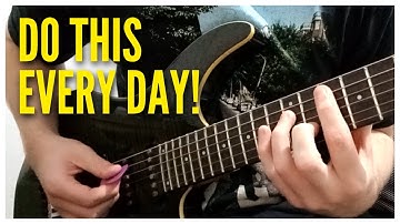 9 ALTERNATE PICKING Exercises! (How To Practice and Improve) - Guitar Tutorial Lesson