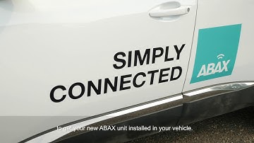 Initial installation of your ABAX unit