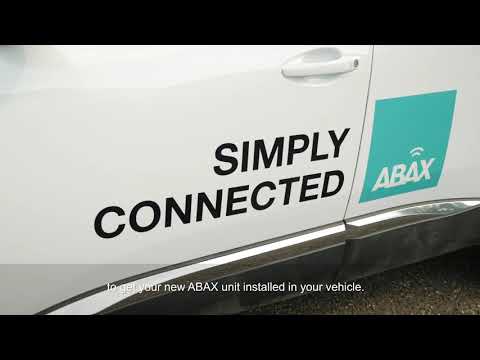 Initial installation of your ABAX unit