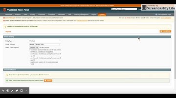 How to import product in Magento