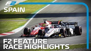 Formula 2 Feature Race Highlights | 2019 Spanish Grand Prix