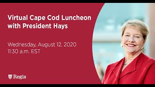Virtual Cape Cod Luncheon 2020