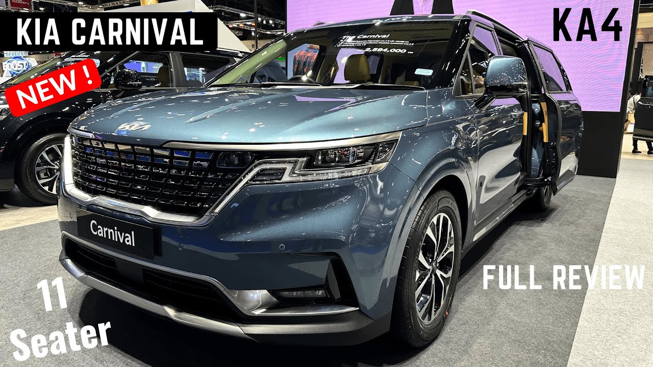 New Kia Carnival Turbo 2023 11Seater MPV Better Than Toyota Innova