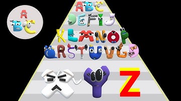 Number run merge 3d math, alphabet lore run Gameplay Walkthrough Android, iOS #123456789