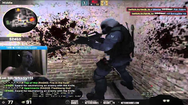 3k with a knife