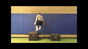 Depth Drop to Rotational Box Jump