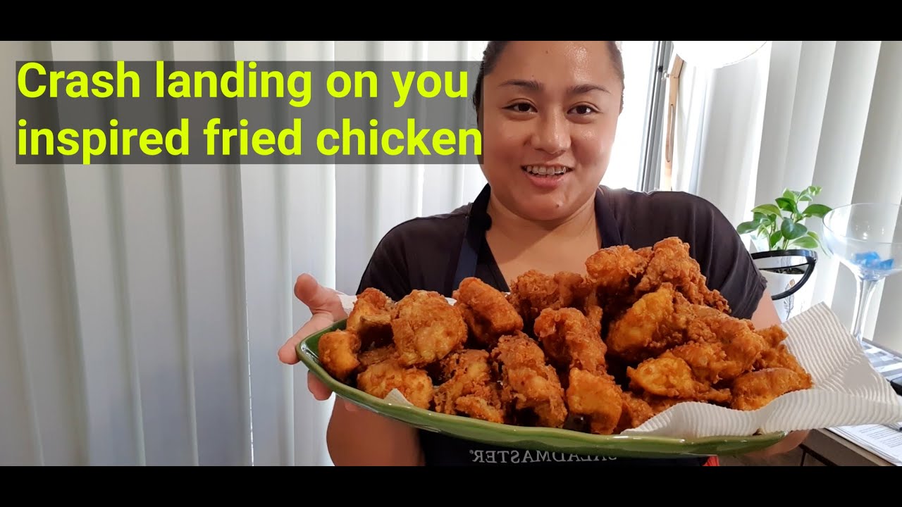 Crash Landing on you inspired Korean fried chicken YouTube