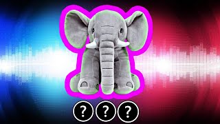 15 'elephant' sound variations in 60 seconds
