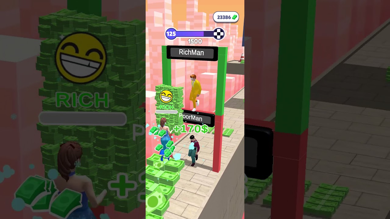 Money Run 3D 🤑 Level 125 🏰💃🥳 Gameplay Android iOS Walkthrough #scibergames