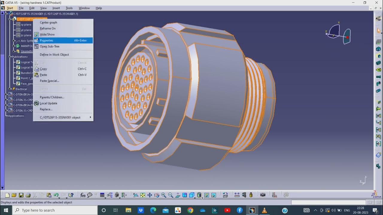 Beginner's Guide to Wiring Harness Assembly in CATIA V5 Part 1