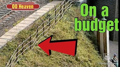 Hornby Model Railways. OO Gauge.  How To Make Fences On A Budget.