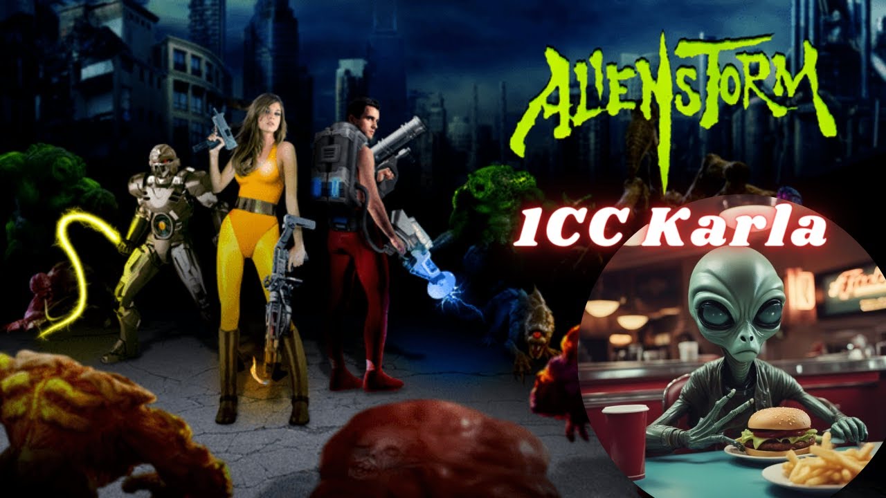 Alien Storm (Arcade) - Normal 1CC Karla - YouTube