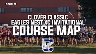 Clover Classic Eagles Nest XC Invitational Course Map