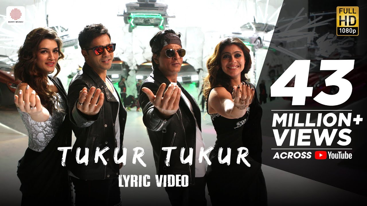 Tukur Tukur  Lyric Video  Dilwale  Shah Rukh Khan  Kajol  Varun  Kriti