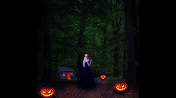 Photoshop Manipulation Tutorial  Adding pumpkin and house  Lighting Effects