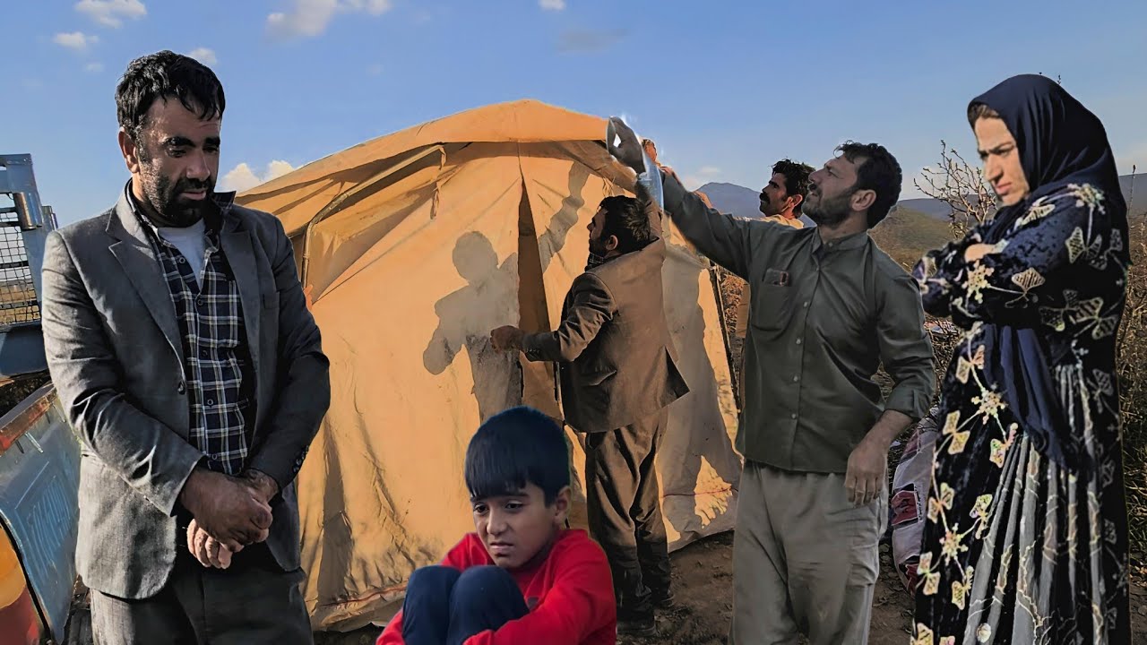 Mirza's sacrifice to save Ali's family, by offering a tent and building a house in the mountains