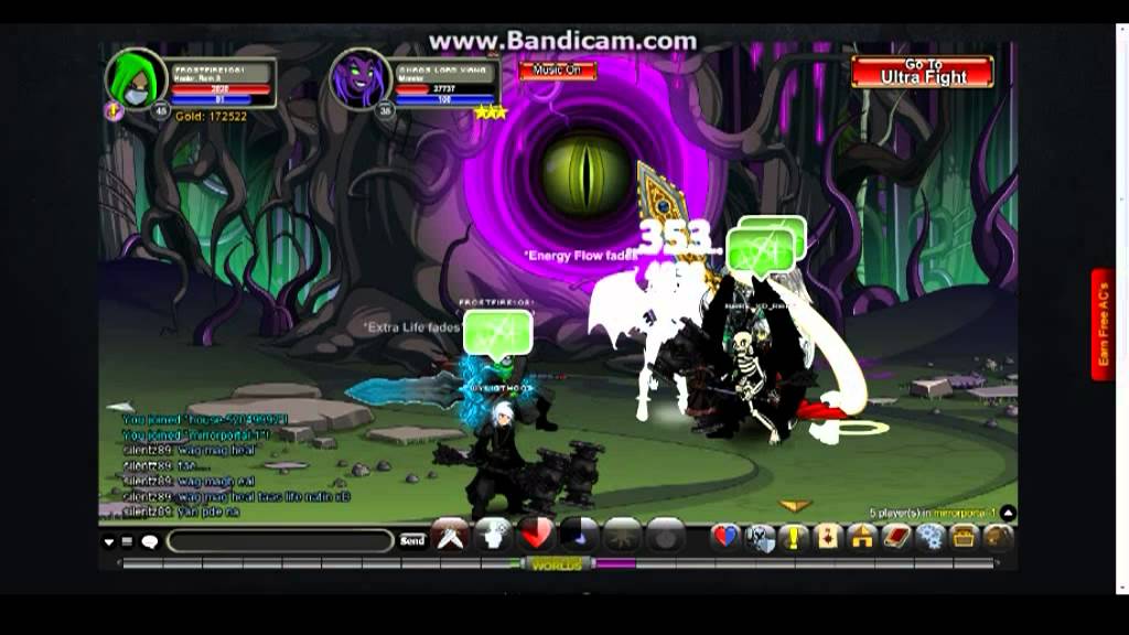 AQWorlds 13k Crit with Healer