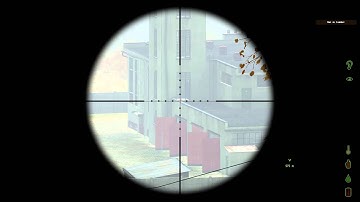 ARMA2 - DayZ mod - Team Old Skool - AS50 bandit headshot kill 600+ meter