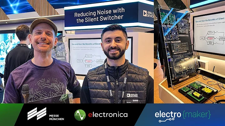 Reducing Power Noise with Analog Devices' Silent Switcher 3 at Electronica 2024