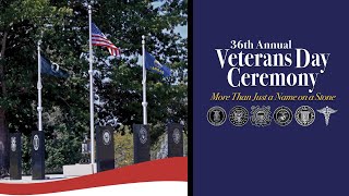 New Veterans Memorial Dedication & Veterans Day Ceremony 2023 | Washburn University