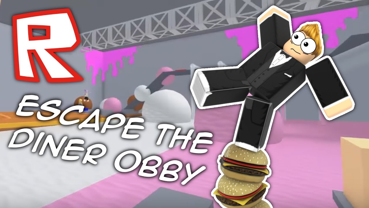 Escape The Diner Obby Roblox Youtube - roblox escape ariana grande obby