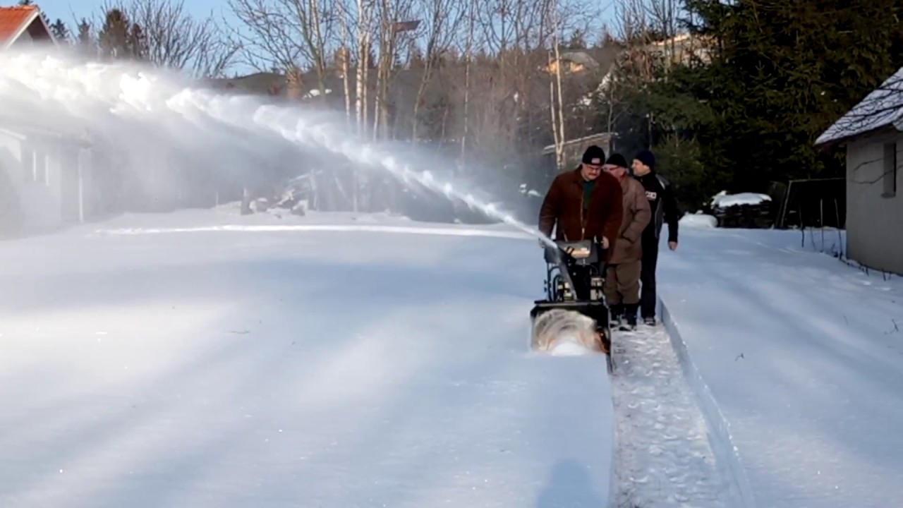 Snow Shoveling snow blower Partner SB240 - concern Husqvarna