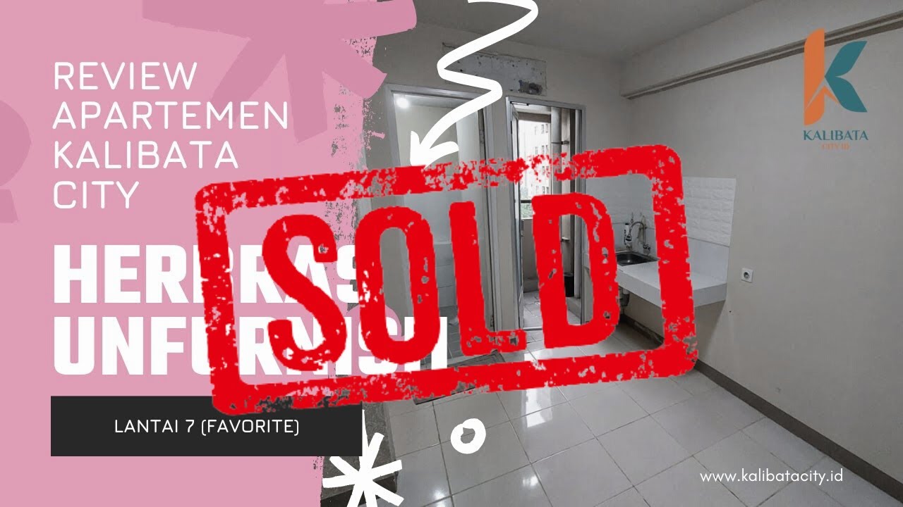 Terjual Apartemen Kalibata City Tower Herbras Unfurnish Cantik 