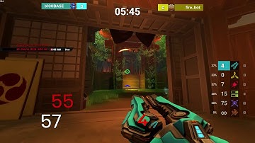 BaSe - fire_bot (ranked duel 1v1) (map: Frontier) Diabotical closed beta