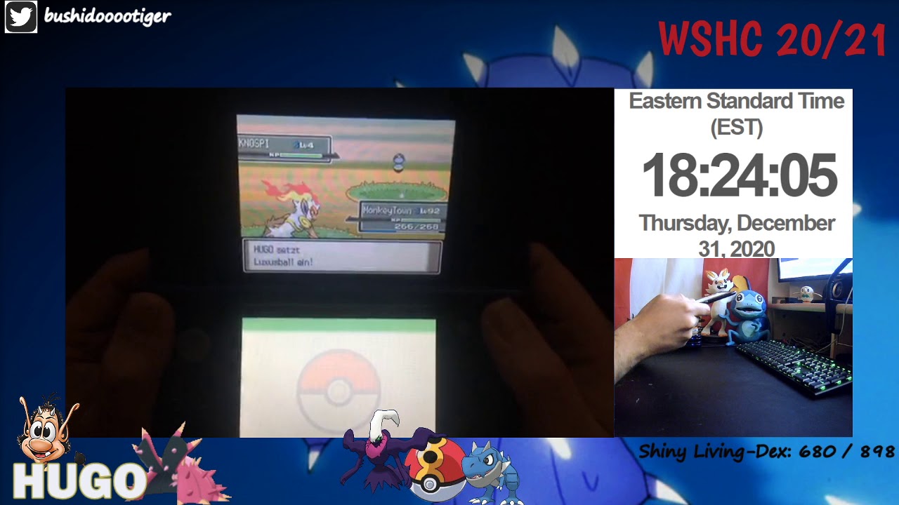 WSHC-Team ShinyDenRotation - Shiny Knospi/Budew - Random bei der Suche nach Sheinux/Shinx