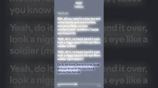 PHAT - DaBaby #lyrics #raplyrics #viralvideo #audio #spotify #rapper #dababy #music #shorts #tiktok