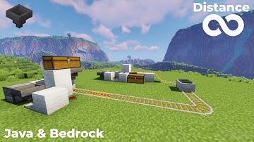 Item Transportation System - Loader & Unloader | Bedrock & Java Minecraft