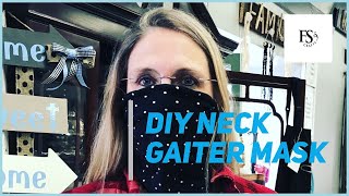 DIY Neck Gaiter Mask