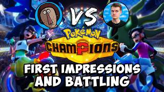 We had one hour to build teams...then we fight! | Pokemon Champions w/ adef