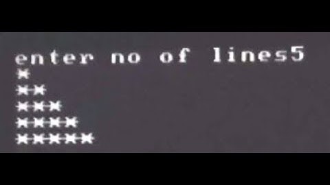 C Program for printing Star Pattern  Lec-85|C Programming Tutorial in Hindi