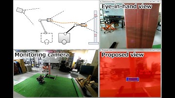 Teleoperation System using Past Image Record for Mobile Manipulator