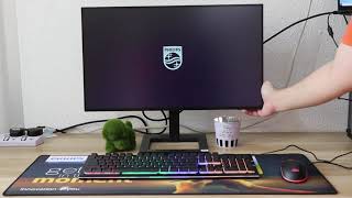Philips Monitor 242E2FA Unboxing - YouTube