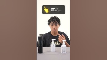 Emilio Curly Hair Routine