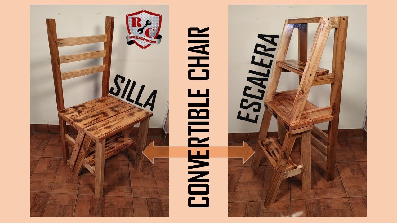 CONVERTIBLE CHAIR / SILLA CONVERTIBLE A ESCALERA 