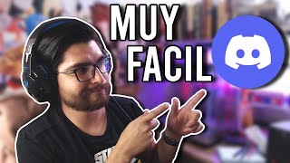 como crear un servidor de discord facil