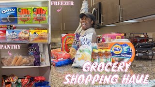 HUGE GROCERY HAUL FOR MY NEW APARTMENT $300+ | ORGANIZE MY FRIDGE AND PANTRY WITH ME! |NAYNAYS WORLD