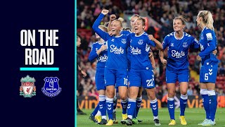 BLUES CLINCH DOMINANT DERBY WIN AT ANFIELD! | ON THE ROAD: LIVERPOOL WOMEN V EVERTON WOMEN